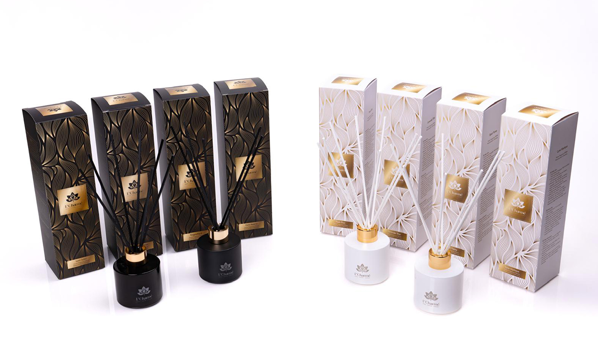 L'Charme diffuser product range